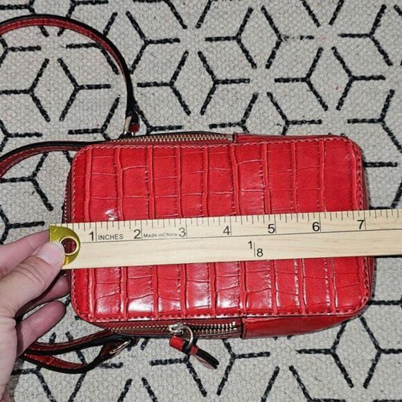DKNY Bright Red Stacy Phone Cross Body - Picture 9 of 12